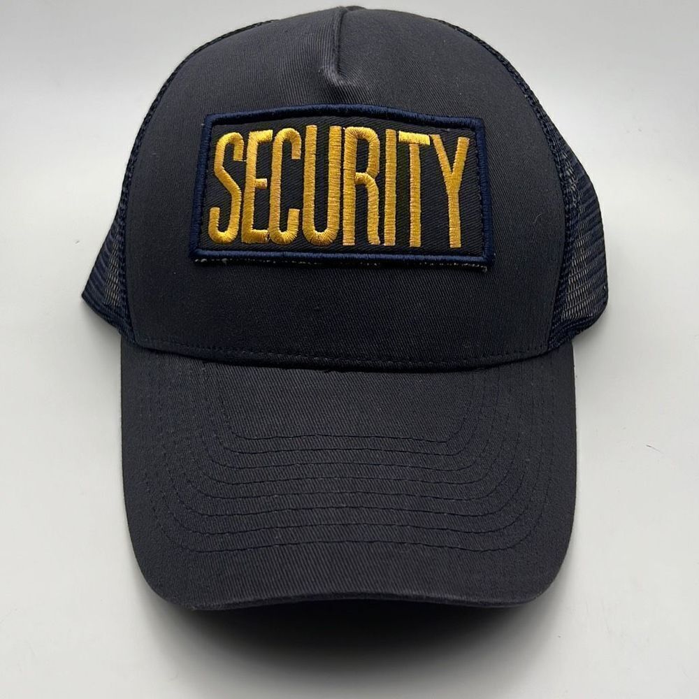 lawpro mesh‎ cap security patch navy blue hat-NWT